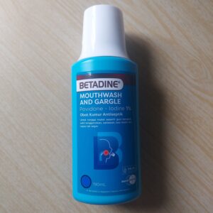 Betadine Mouthwash and Gargle 190 ml