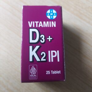 IPI VITAMIN D3 +K2 25 TAB