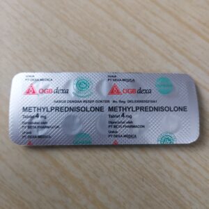 Methylprednisolone 4 mg 10 Tablet