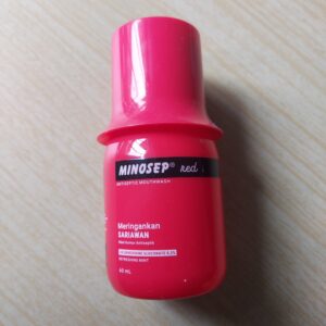 Minosep Red Obat Kumur 0.2% 60 ml (Merah)