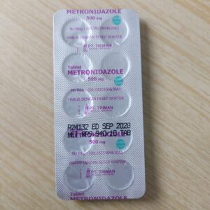 Metronidazole 500 mg 10 Tablet