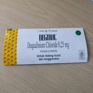 Degirol Hisap 0.25 mg 10 Tablet